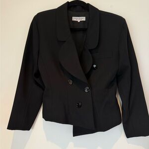 Yves Saint Laurent Black Vintage Blazer